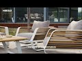 Higold outdoor furniture wing collection outdoor conversation set