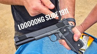 Custom LONG Slide 1911 Review: Colt Gunsmith Special 45 ACP
