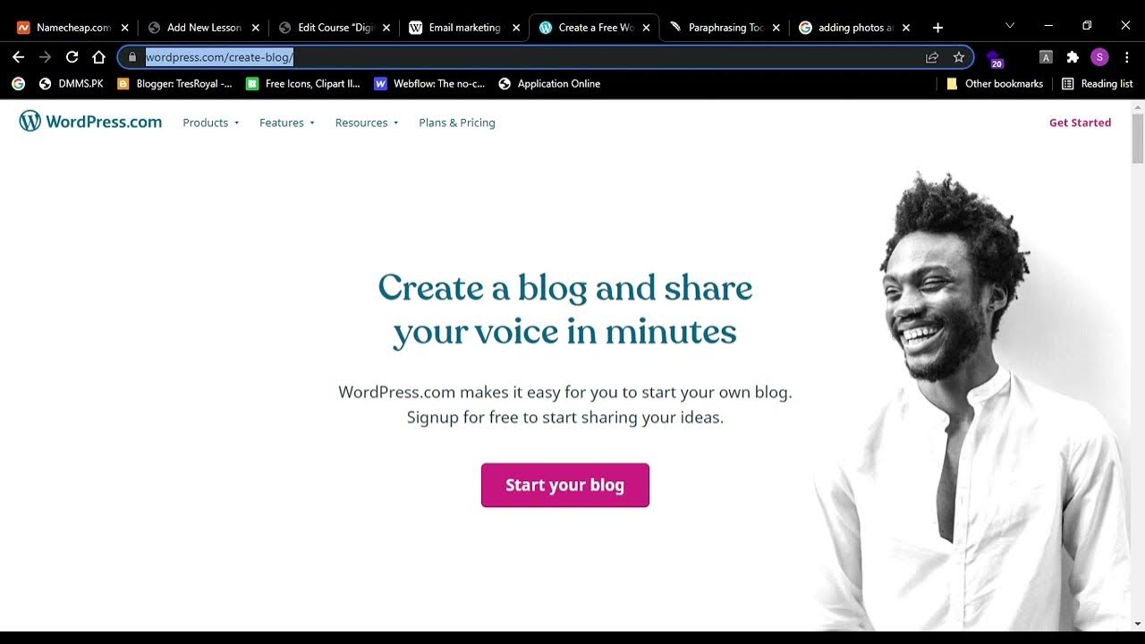 Create WordPress Blog - YouTube