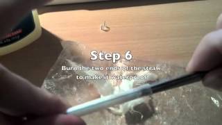 DIY How to make straw Fire Starter.flv