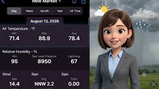 yesterday s weather today 8-13