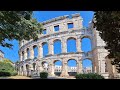 Pula - Gortanova uvala, Pula city, Aquarium Pula - Croatia 7/2024 UHD 4K