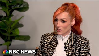 WWE star Becky Lynch speaks about making her mark in wrestling as 'The Man'