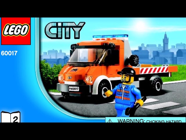 LEGO City Flatbed Truck 60017 Instructions 2 YouTube