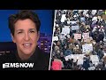 Maddow: Americans flexing democratic muscles are stronger than Trump
