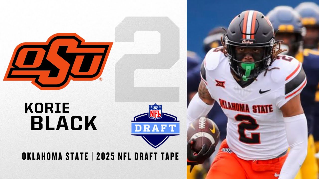 Korie Black 2025 NFL Draft Tape | Oklahoma State CB - YouTube