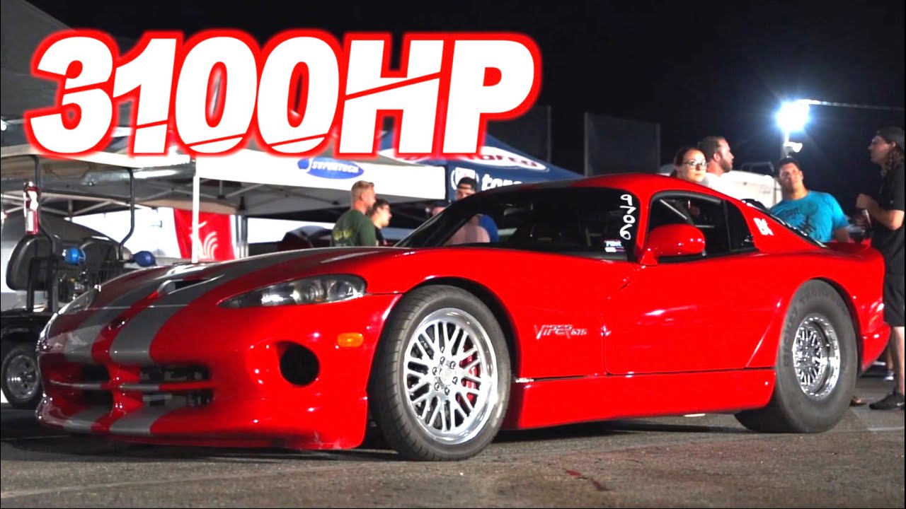 3100HP Turbo Viper Screams 8200RPM To 209MPH Fastest Gen 3 Viper EVER 3100HP Turbo Viper Screams 8200RPM To 209MPH Fastest Gen 3 Viper EVER
