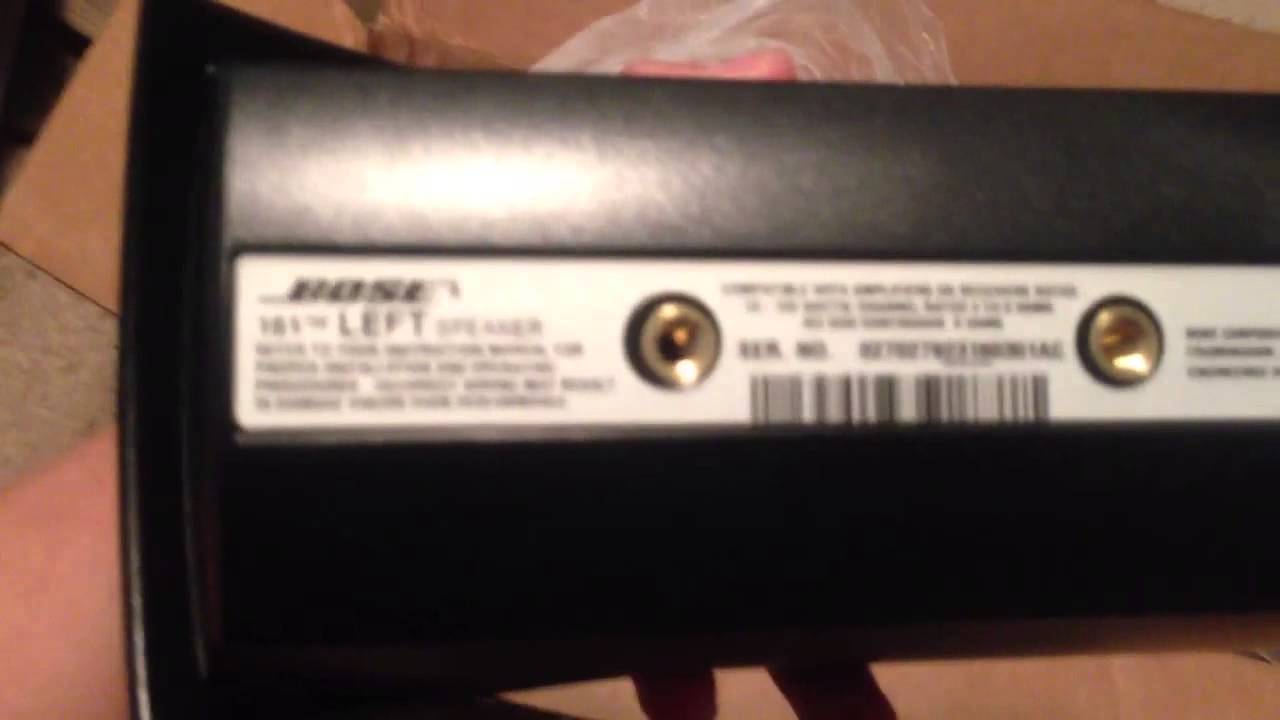 Bose Speakers 161 Youtube Bose Speakers 161 Youtube