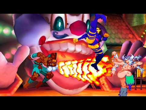 COMBAZO DE CHAMBA EN MARVEL VS CAPCOM 2!!