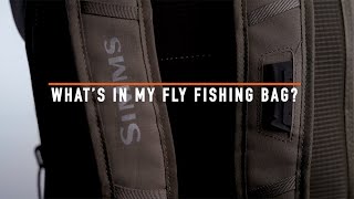 WATCH: What's in My Fly Fishing Bag? SIMMS Dry…