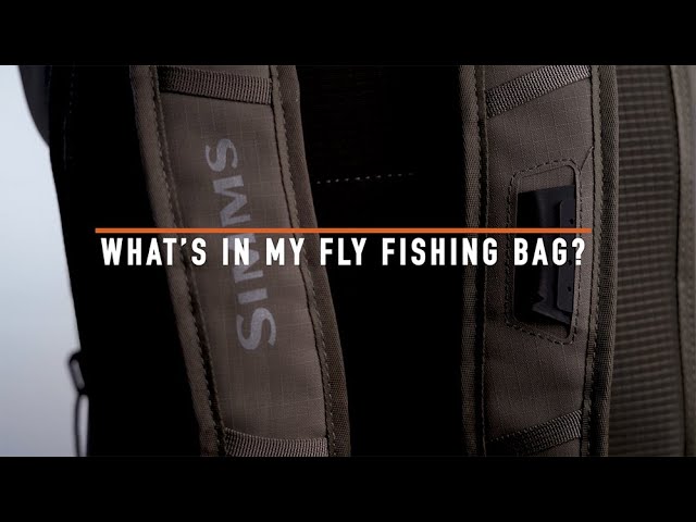 Whats in My Fly Fishing Bag? 2022 SIMMS Dry Creek Z Backpack