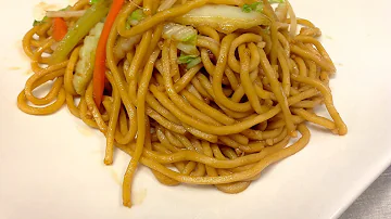 How to Make Vegetable Lo Mein