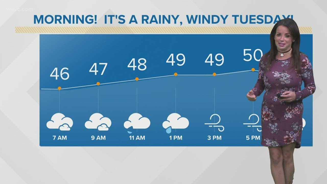 Northeast Ohio weather forecast: Cooler, rainy Tuesday ahead - YouTube