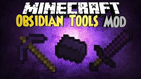 Minecraft {OBSIDIAN ARMOR & OBSIDIAN TOOLS!} Obsidian Utilities mod Showcase!