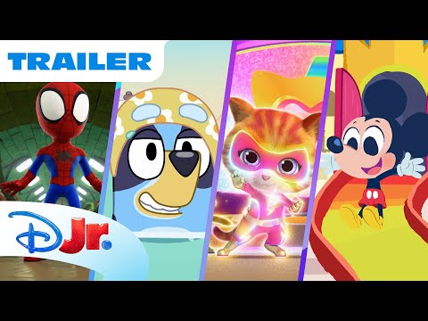 Disney Jr. YouTube Channel Trailer | Featuring Let's Play Song 🎶 | @disneyjr