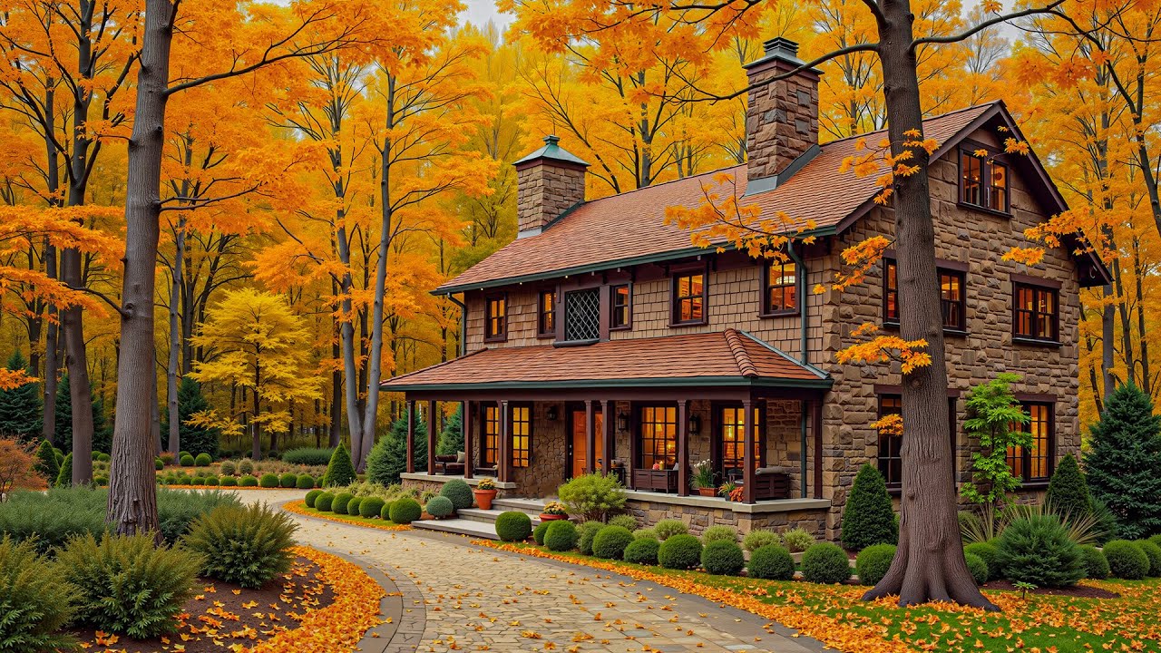 Красивая расслабляющая музыка для сердца и сосудов 🍁 Музыка для снятия стресса