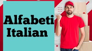 Mesimi 1 Update. Alfabeti Italian.