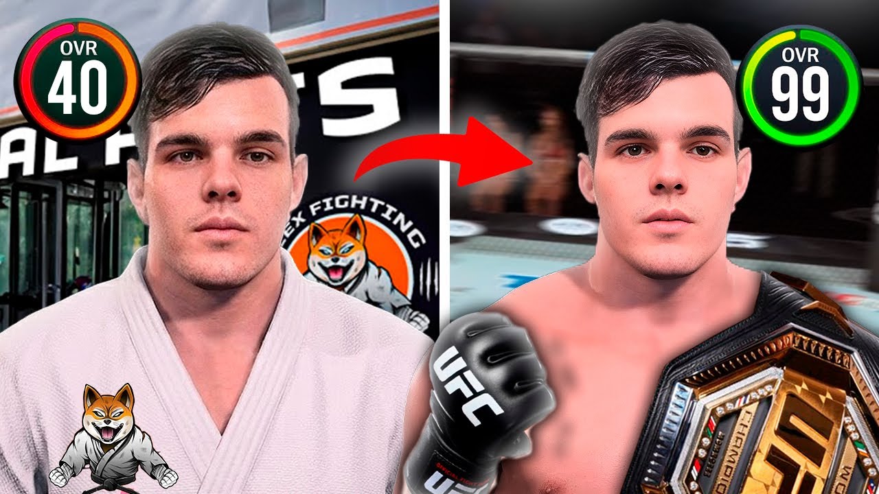 Convertí a FlexCidine en Peleador de la UFC 🥋🔥 - YouTube