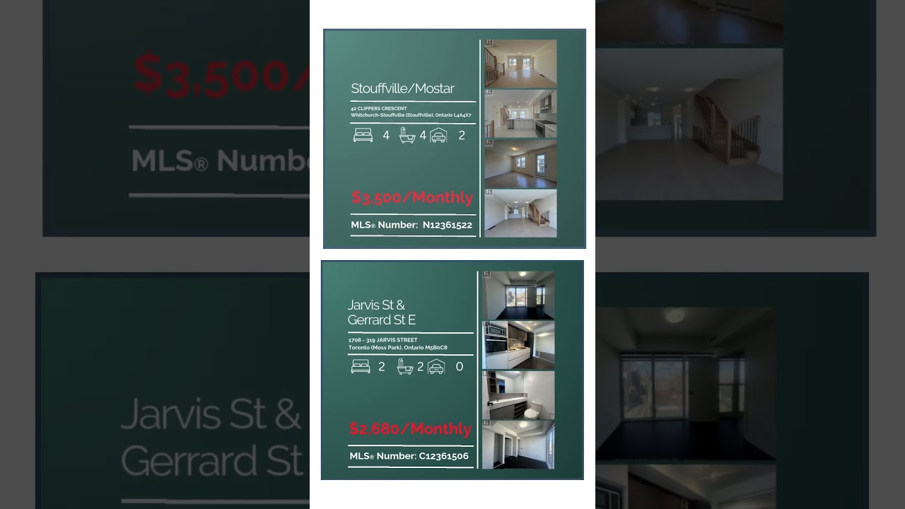 📍 Toronto Rental Picks of the Week
