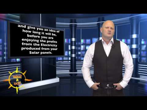 Solar Panels - How Long will it take to pay off my Solar Panels - With Woody G