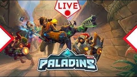 Noob plays competitive on paladins for the first time. #getsWrecked
