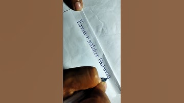 "Please write your name in the comment box as well.".#beautiful handwriting#english #viral #shorts