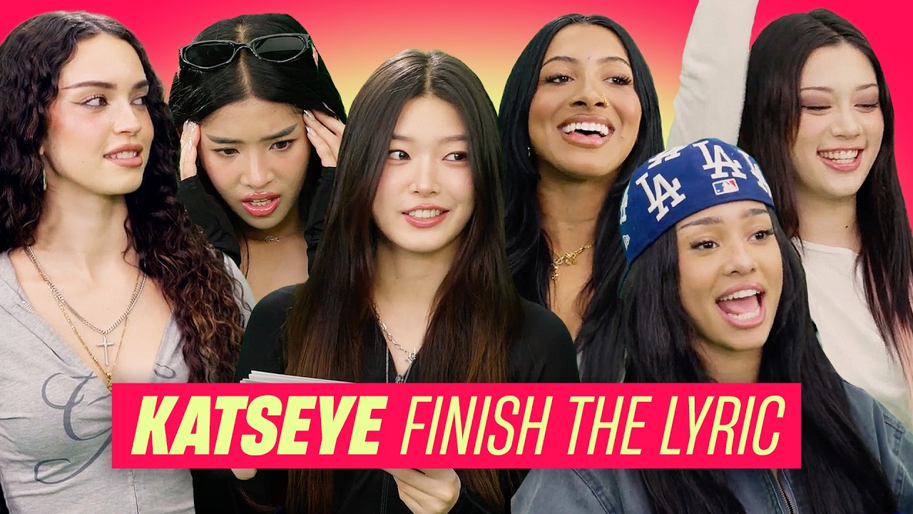 KATSEYE cover Little Mix, Zara Larsson and BTS | Finish The Lyric | Capital