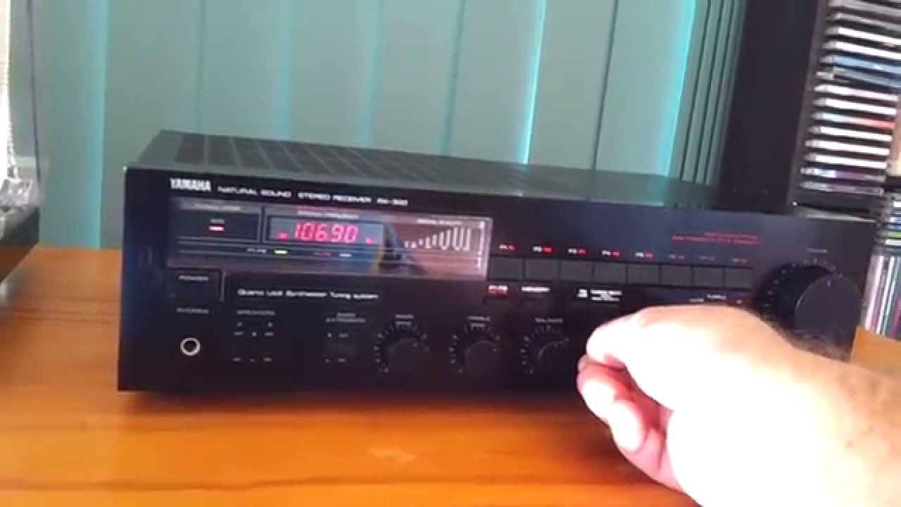 Yamaha Rx300 Yamaha RX-300 Receiver amp on EBay 7/6/13 - YouTube