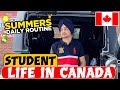 Punjabi Student life In CANADA | Daily Routine with Evening Classes | Toronto Downtown