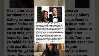 ¡La conexión entre B. J. Novak y Mindy Kaling volvió a encender rumores! #celebridades #famosos