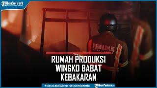 Rumah Produksi Wingko Babat di Tegal Hangus Dilalap si Jago Merah