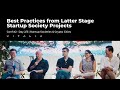Panel  best practices from latter stage startup society projects  vitalia city