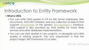 ASp NET MVC   Website   Bài 3 Giới thiệu truy vấn LINQ trong Entity Framework