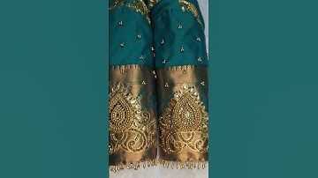 patch work Blouse#pico#picostich#machinembroidery #trendingshorts#dressforgirls #backneckdesign#new