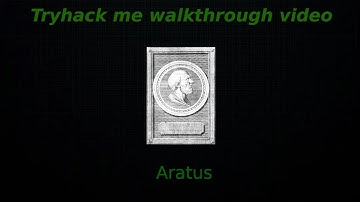 Aratus-Tryhackme room | Aratus walkthrough