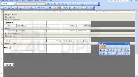 In the footer of the R_Orders report insert a new text box which will calculate the total of the...
