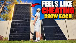 Cheap 590W Solar Panels That Ship FREE
