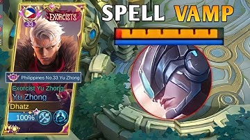 YU ZHONG SPELL VAMP IS MORE POWERFUL THAN OTHER BUILD!? ARE YOU KIDDING ME? | YU ZHONG PASSIVE