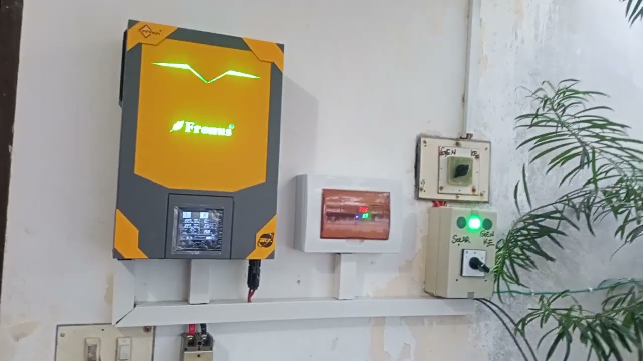 Karachi 3.6KW Solar Project with 8 Solar Panels YouTube