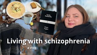 Living with schizophrenia, life update, second hand shopping, baking, new reads, mental health vlog