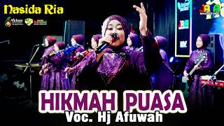 Hikmah Puasa - Hj Afuwah NASIDA RIA Live Hut 6Th Warteg Bumi Bahari || Dk. Sander Bangsri - Brebes