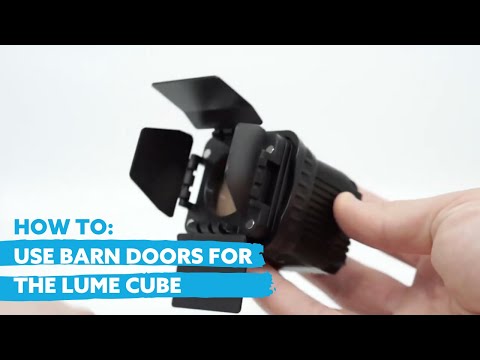 How to use Barn the Lume Cube - YouTube