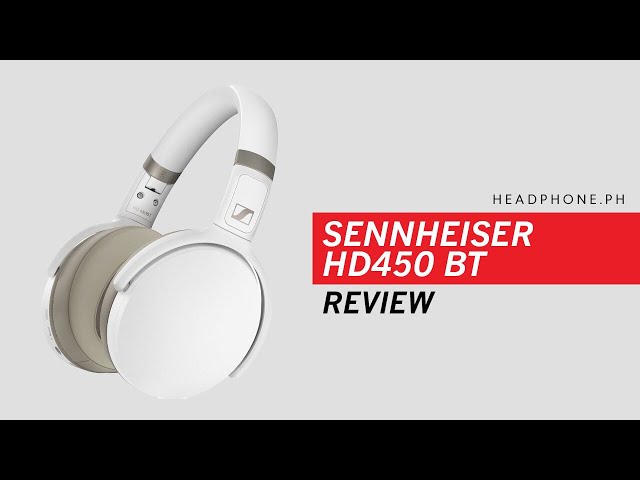 Sennheiser HD 450BT Wireless Headphones, Affordable with ANC