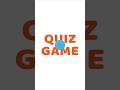 Quiz Time