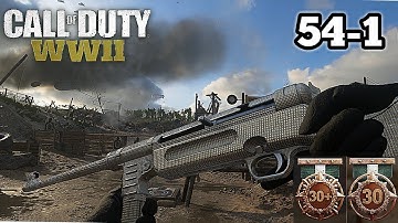 Call of Duty: WW2 | MP40 Do-Re-Mi 2 Best Class Setup | 54-1 Vicious Gameplay