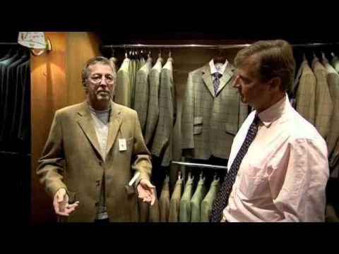 Eric Clapton discussing his love for Cordings country clothing