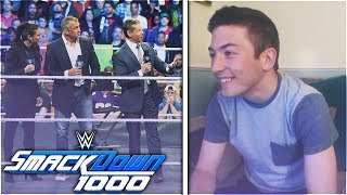 WWE SmackDown Live 1000 Reactions!!