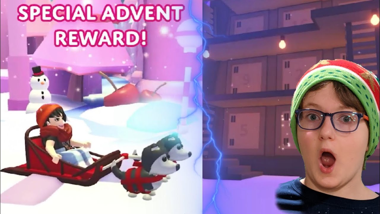 🔴LIVE Advent Calendar REWARD! Playing the Adopt Me Winter Update 2022 YouTube