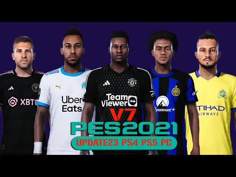 REVIEW PES2021 V7 UPDATE 2023 PC PS4 PS5 ORIGINAL