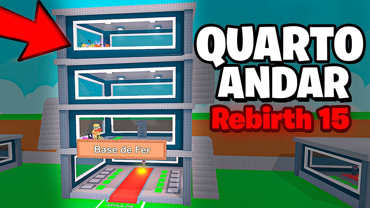 DESBLOQUEEI O MAX REBIRTH E ENTREI NO TOP GLOBAL (ROUBE UM BRAINROT)